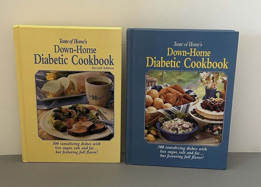 2 Taste of Home's Down-Home Diabetic Cookbooks by Reiman Publications Staff